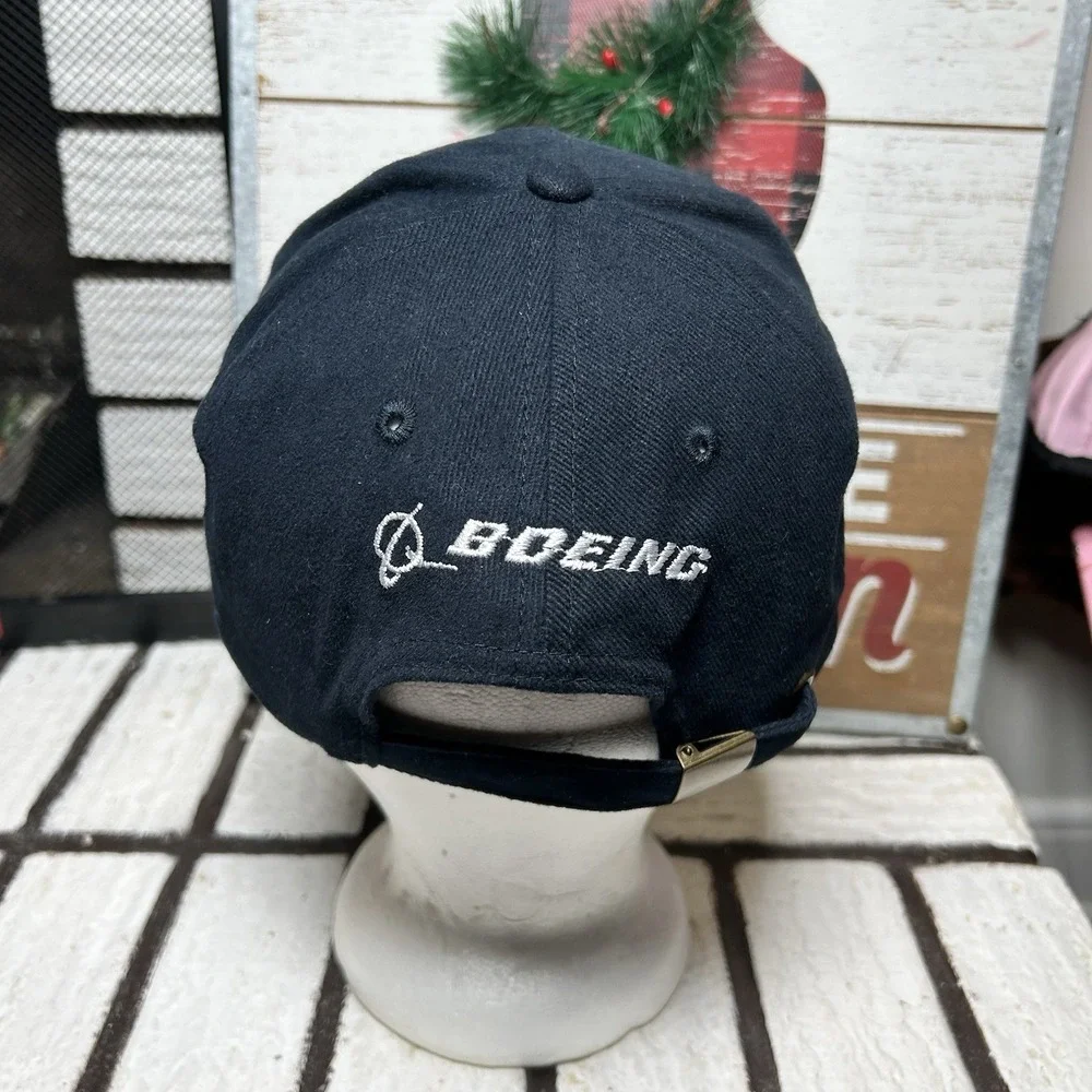 Boeing Aircraft Planes Hat Cap Adult Mens Strapback Patch Airlift Tankers